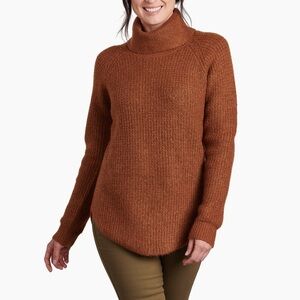 Kuhl Sienna Copper Turtleneck Sweater size XL